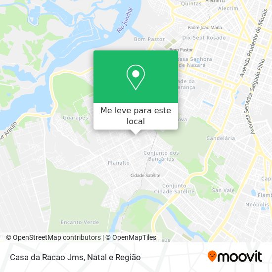 Casa da Racao Jms mapa