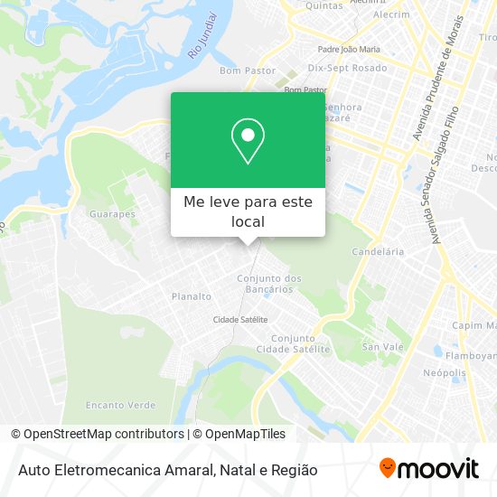 Auto Eletromecanica Amaral mapa