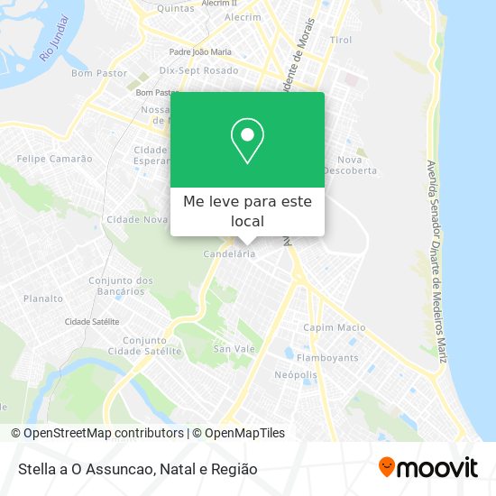 Stella a O Assuncao mapa