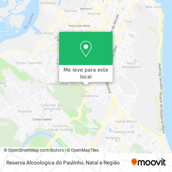 Reserva Alcoologica do Paulinho mapa