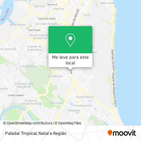 Paladar Tropical mapa