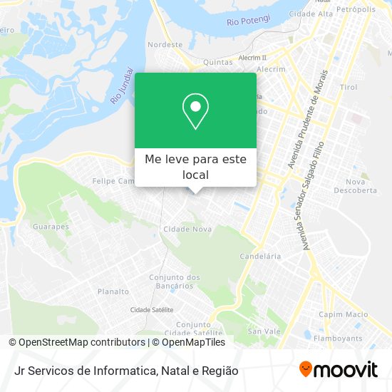 Jr Servicos de Informatica mapa