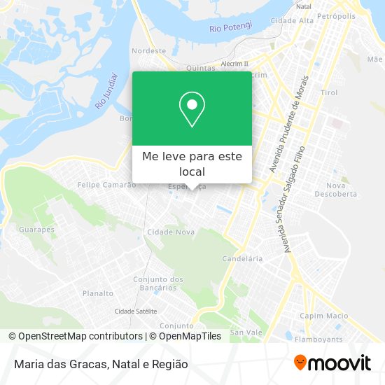 Maria das Gracas mapa