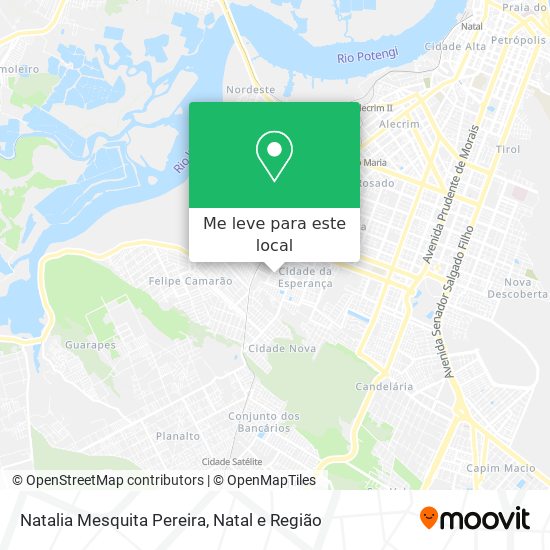 Natalia Mesquita Pereira mapa