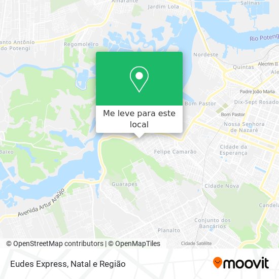 Eudes Express mapa