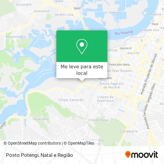 Posto Potengi mapa