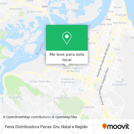 Fenix Distribuidora Pecas Gnv mapa