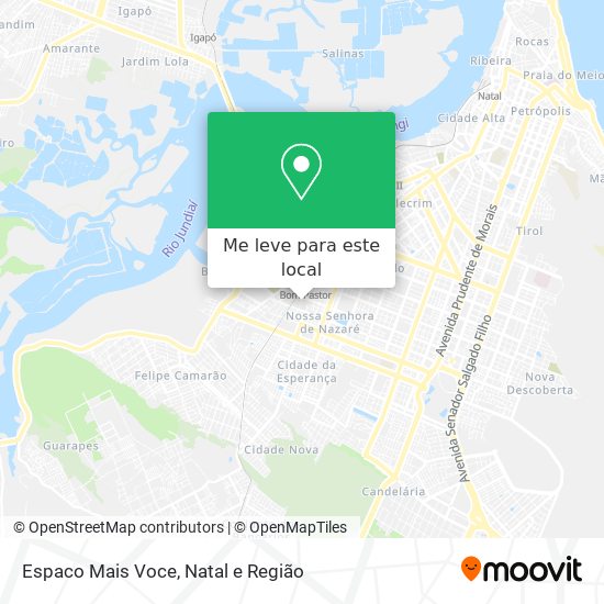 Espaco Mais Voce mapa