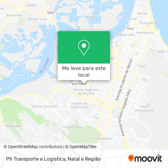 Ph Transporte e Logistica mapa