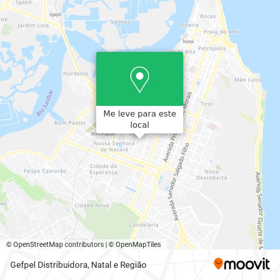 Gefpel Distribuidora mapa
