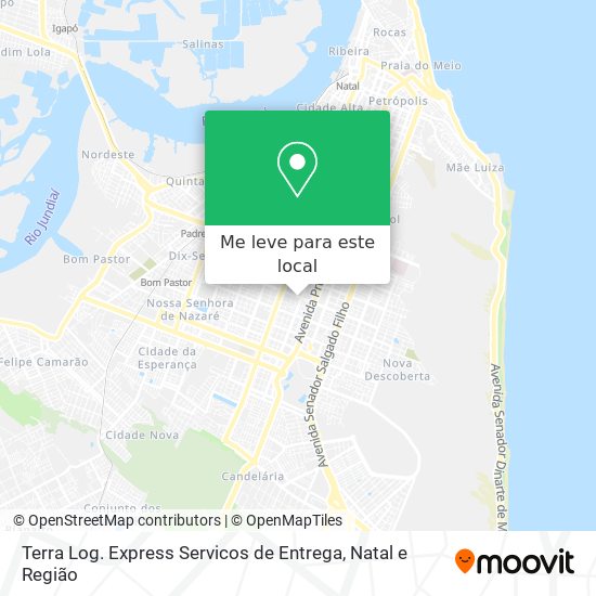 Terra Log. Express Servicos de Entrega mapa