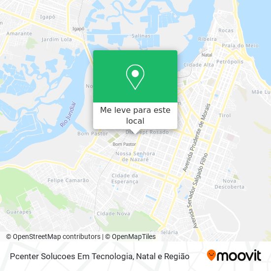 Pcenter Solucoes Em Tecnologia mapa