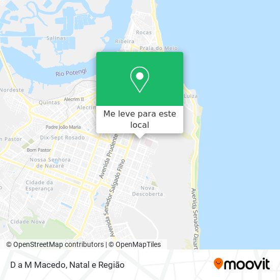 D a M Macedo mapa
