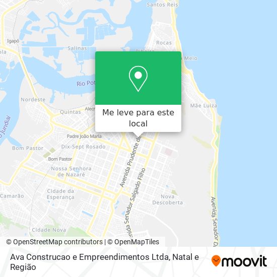 Ava Construcao e Empreendimentos Ltda mapa