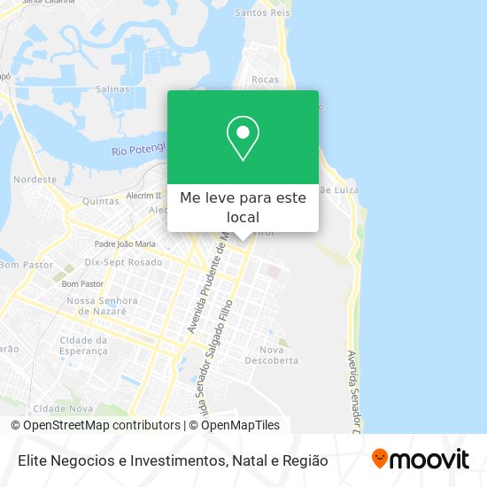 Elite Negocios e Investimentos mapa