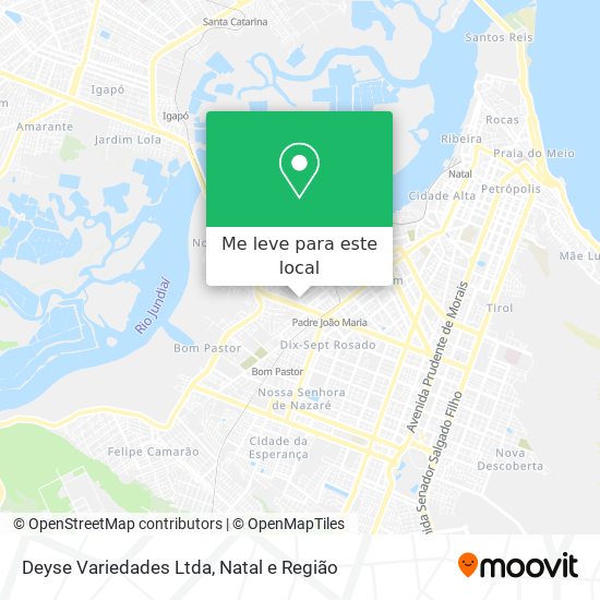 Deyse Variedades Ltda mapa