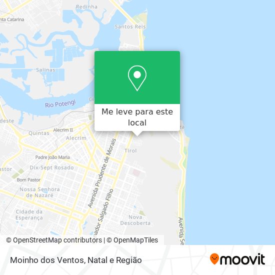 Moinho dos Ventos mapa