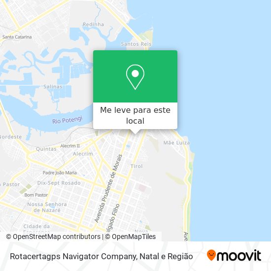 Rotacertagps Navigator Company mapa