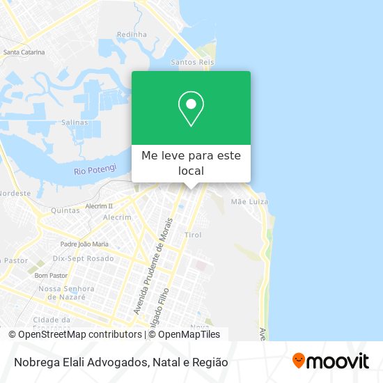 Nobrega Elali Advogados mapa