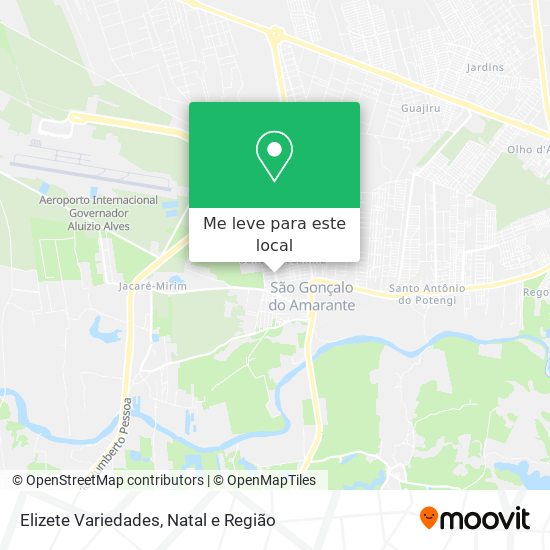 Elizete Variedades mapa
