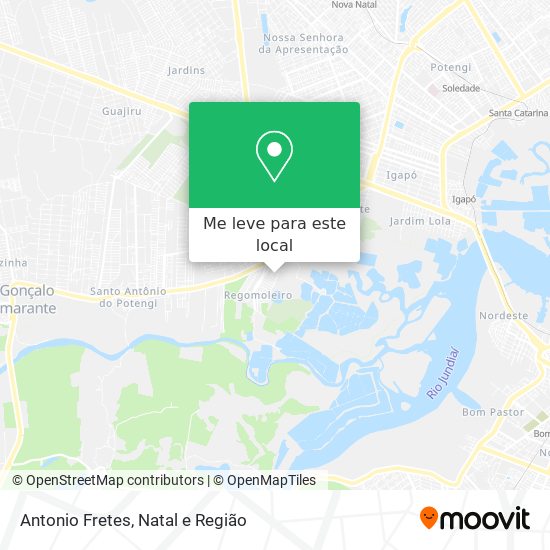 Antonio Fretes mapa