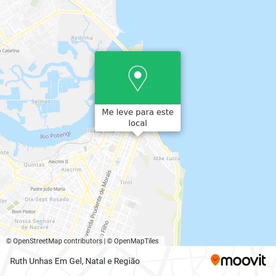 Ruth Unhas Em Gel mapa