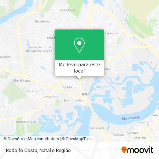Rodolfo Costa mapa