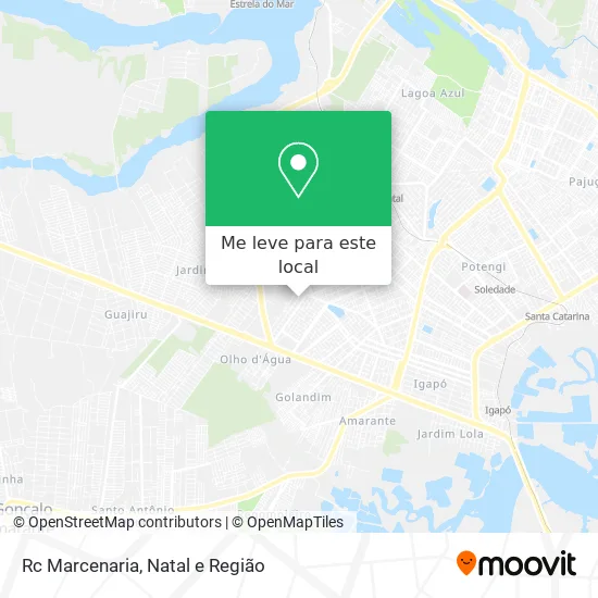 Rc Marcenaria mapa