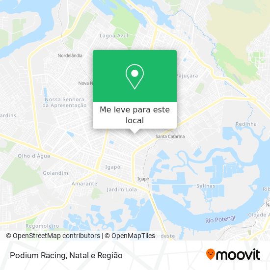 Podium Racing mapa