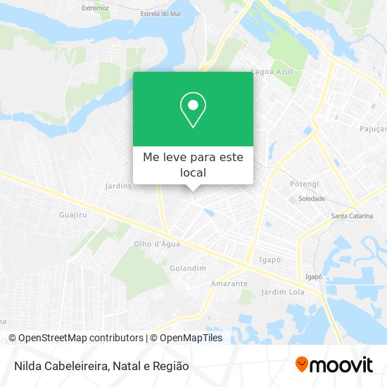 Nilda Cabeleireira mapa