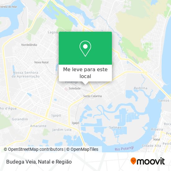 Budega Veia mapa