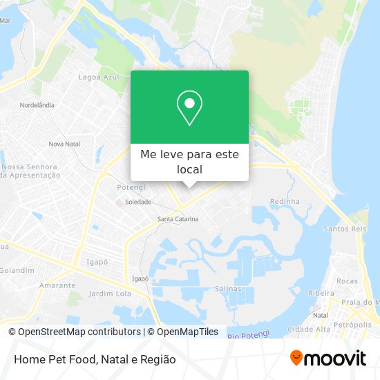 Home Pet Food mapa