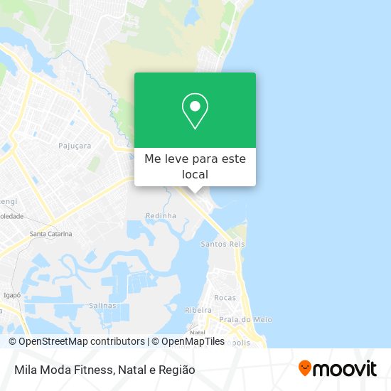 Mila Moda Fitness mapa