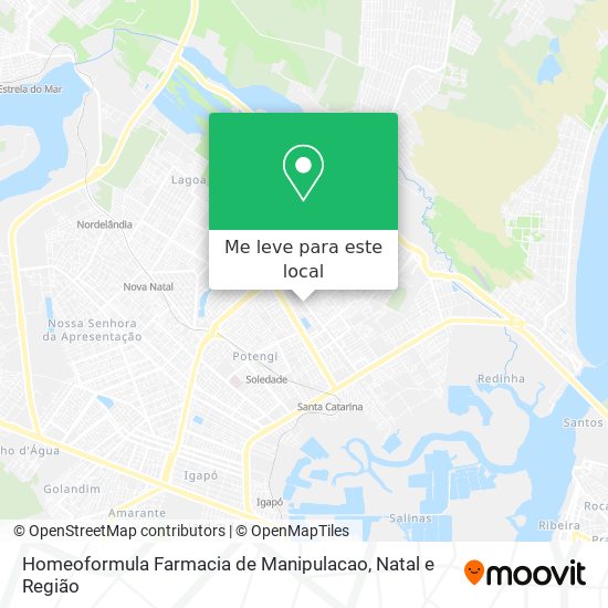 Homeoformula Farmacia de Manipulacao mapa