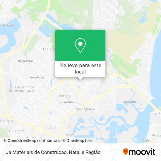 Ja Materiais de Construcao mapa