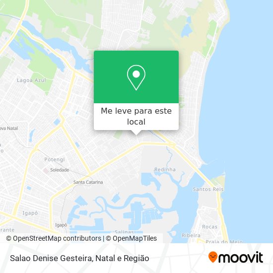 Salao Denise Gesteira mapa