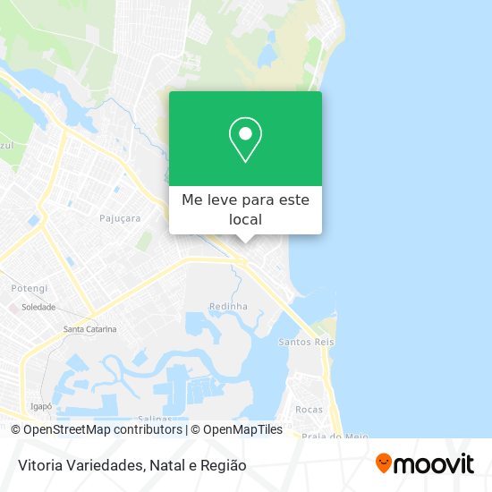 Vitoria Variedades mapa