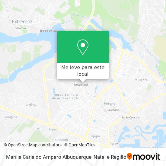 Marilia Carla do Amparo Albuquerque mapa