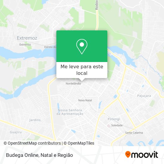 Budega Online mapa