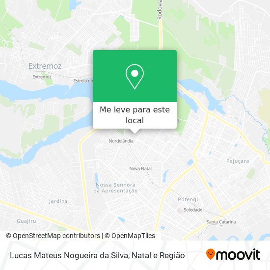 Lucas Mateus Nogueira da Silva mapa