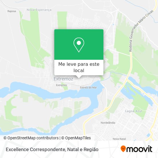 Excellence Correspondente mapa