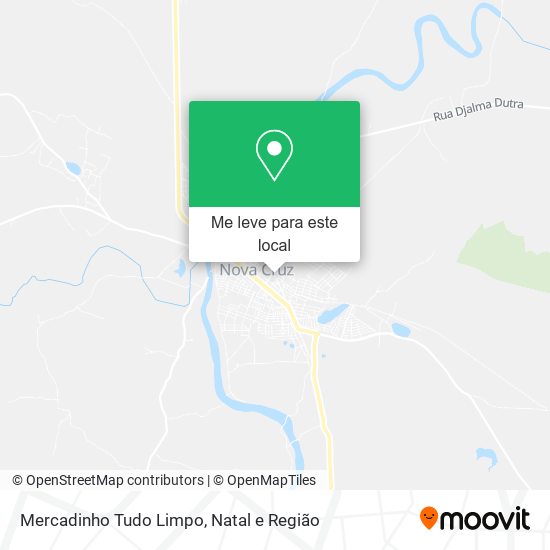 Mercadinho Tudo Limpo mapa