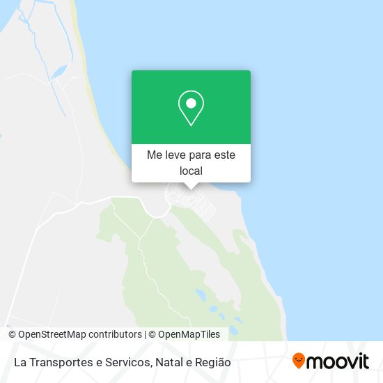 La Transportes e Servicos mapa