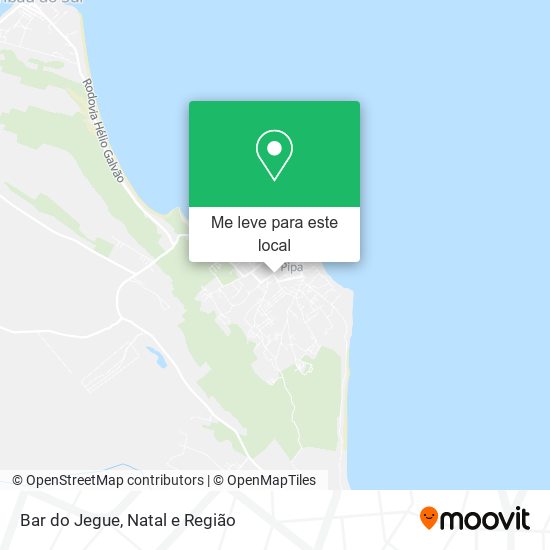 Bar do Jegue mapa