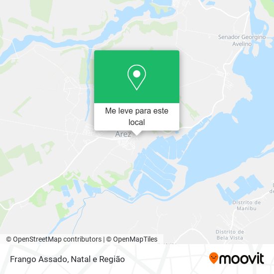 Frango Assado mapa