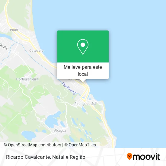 Ricardo Cavalcante mapa