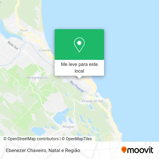 Ebenezer Chaveiro mapa