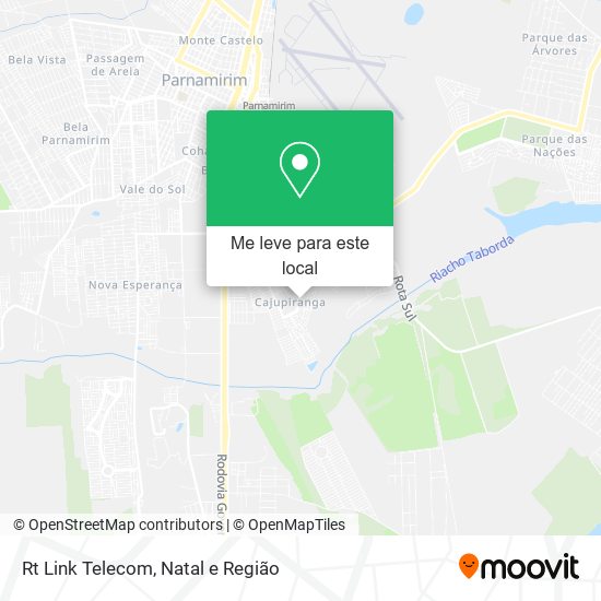 Rt Link Telecom mapa
