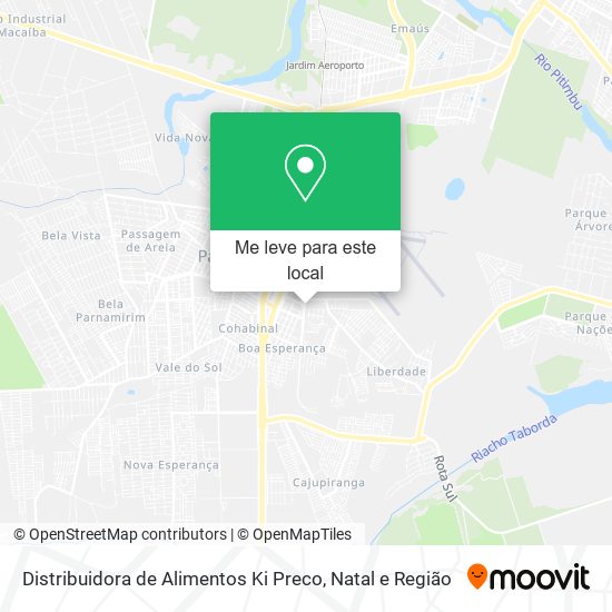 Distribuidora de Alimentos Ki Preco mapa
