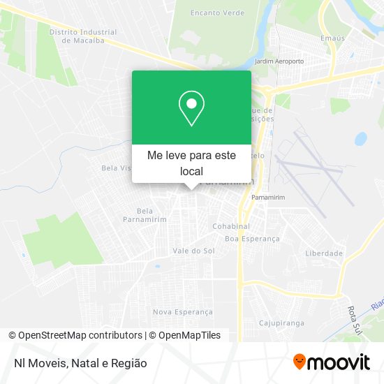 Nl Moveis mapa